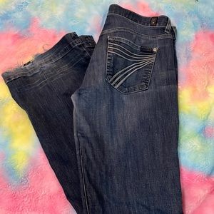 blue jeans size 28